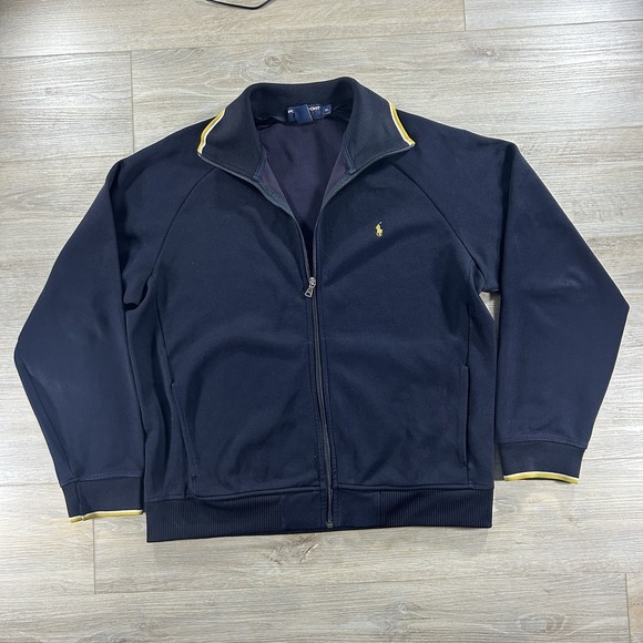 Polo Ralph Lauren Other - Polo‎ Sport Mens XL Navy Blue Full Zip Athletic Performance Track Jacket